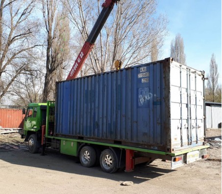Перевозка контейнеров, вагончиков Алматы